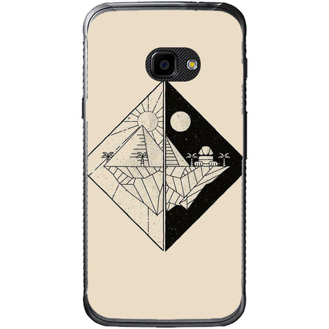 Phone Case Day And Night Samsung Galaxy Xcover 4