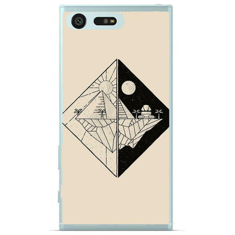 Phone Case Day And Night Sony Xperia X Compact