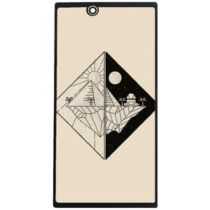 Phone Case Day And Night Sony Xperia Z C6602 C6603