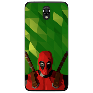 Phone case Deadpool Low Poly Asus Zenfone Go Zb452kg