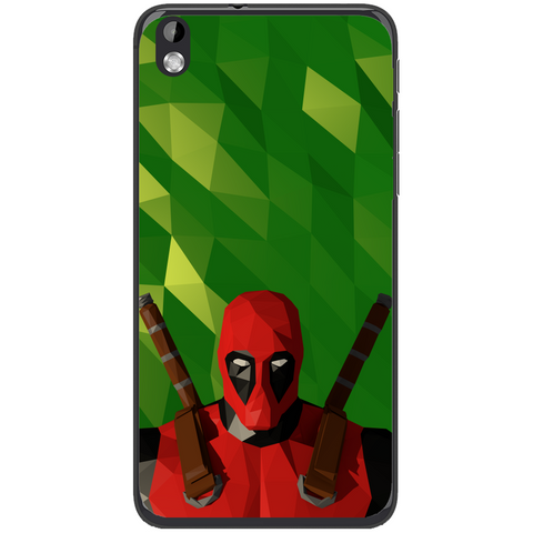 Phone case Deadpool Low Poly HTC Desire 816