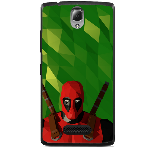 Phone case Deadpool Low Poly Lenovo A1000 Vibe A