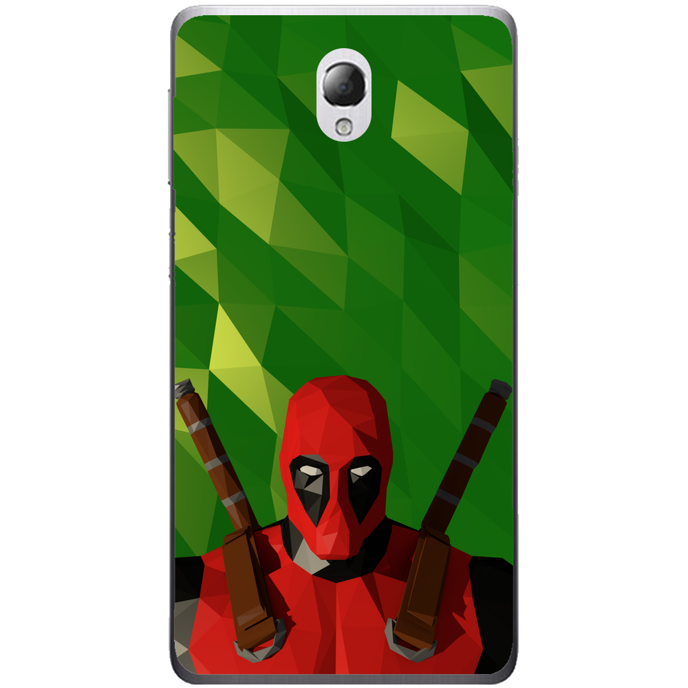 Phone case Deadpool Low Poly Lenovo S860