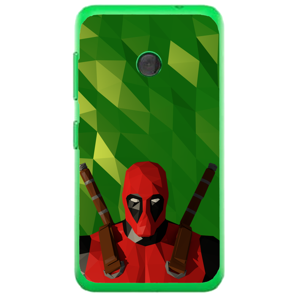 Phone case Deadpool Low Poly Nokia Lumia 530