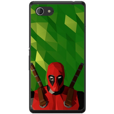 Phone case Deadpool Low Poly Sony Xperia E3