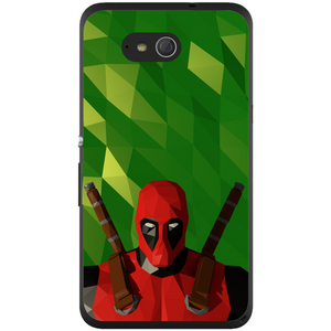 Phone case Deadpool Low Poly Sony Xperia E4g E2003