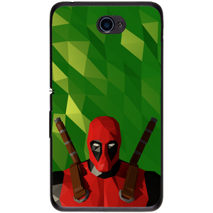 Phone case Deadpool Low Poly Sony Xperia E4 E2104 5