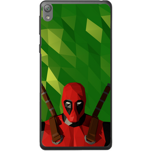 Phone case Deadpool Low Poly Sony Xperia E5