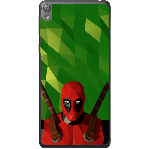 Phone case Deadpool Low Poly Sony Xperia E5