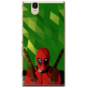 Phone case Deadpool Low Poly Sony Xperia T2 Ultra