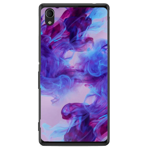 Phone Case Deep Purple Ink Sony Xperia M4 Aqua E2303 6