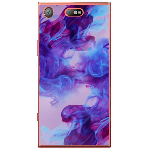 Phone Case Deep Purple Ink Sony Xperia Xz1 Compact