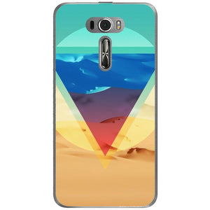 Phone case Desert Triangle Asus Zenfone 2 Laser Ze601kl