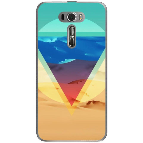 Phone case Desert Triangle Asus Zenfone 2 Laser Ze601kl