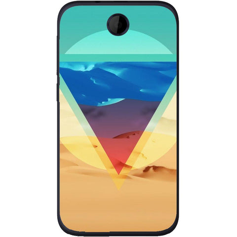 Phone case Desert Triangle HTC Desire 310