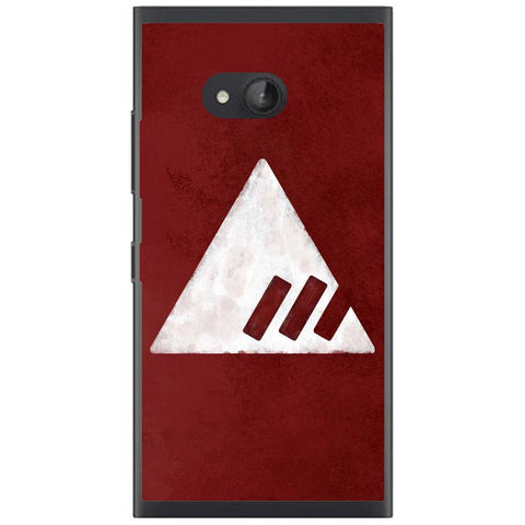 Phone Case Destiny Red Triangle Nokia Lumia 730 735