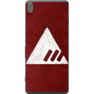 Phone Case Destiny Red Triangle Sony Xperia Xa