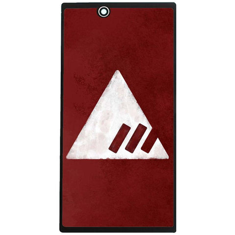 Phone Case Destiny Red Triangle Sony Xperia Z C6602 C6603