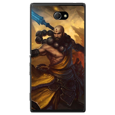 Phone Case Diablo 3 - Monk Sony Xperia M2 Dual D2302