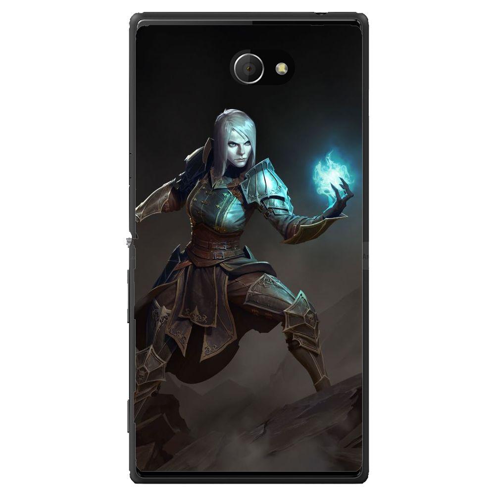Phone Case Diablo 3 - Necromancer Sony Xperia M2 Dual D2302