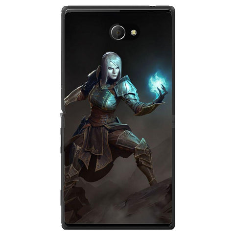 Phone Case Diablo 3 - Necromancer Sony Xperia M2 Dual D2302
