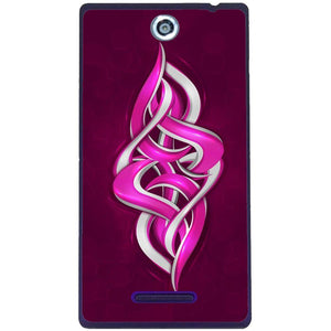 Phone Case Digital Graffiti Sony Xperia C C2305