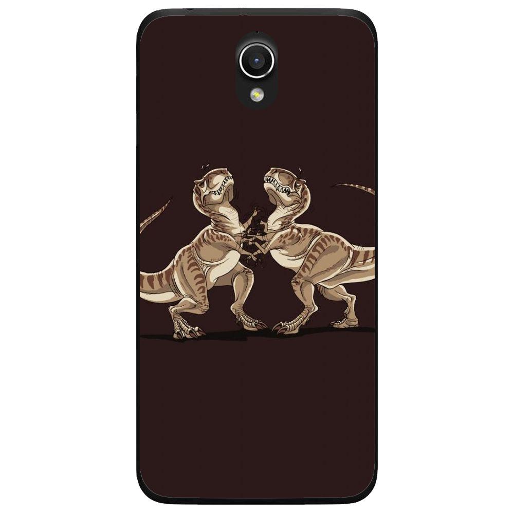Phone case Dinosaurs Fight Asus Zenfone Go Zb452kg