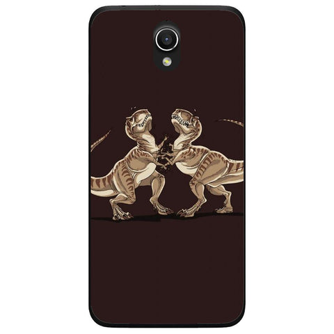 Phone case Dinosaurs Fight Asus Zenfone Go Zb452kg