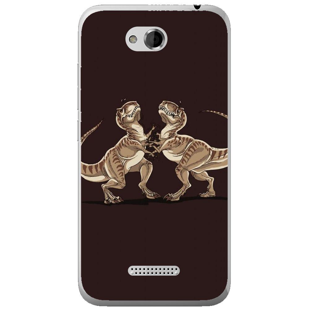 Phone case Dinosaurs Fight HTC Desire 616