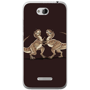 Phone case Dinosaurs Fight HTC Desire 616