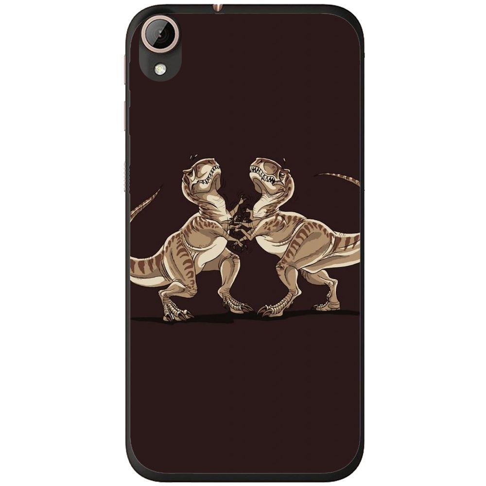 Phone case Dinosaurs Fight HTC Desire 728