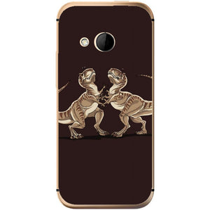 Phone case Dinosaurs Fight HTC One Mini 2