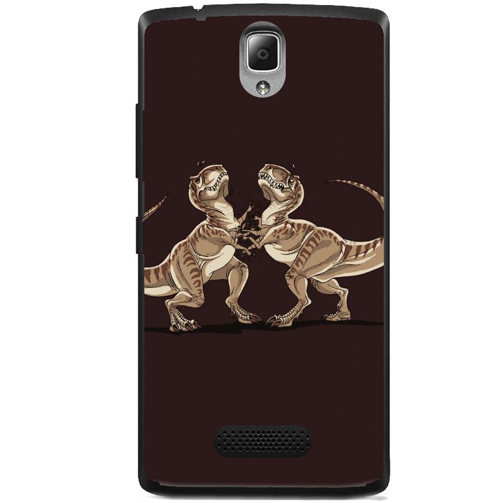 Phone case Dinosaurs Fight Lenovo A1000 Vibe A