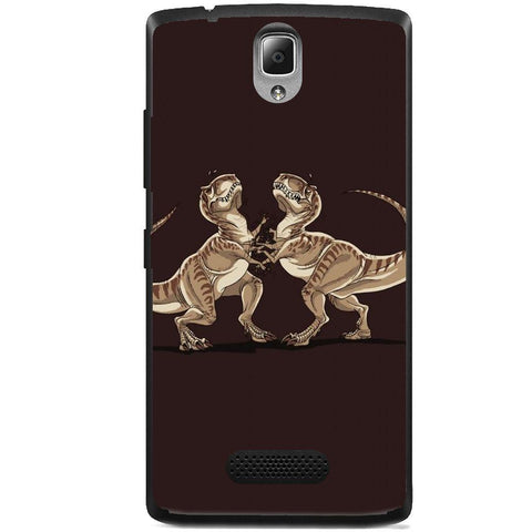 Phone case Dinosaurs Fight Lenovo A1000 Vibe A