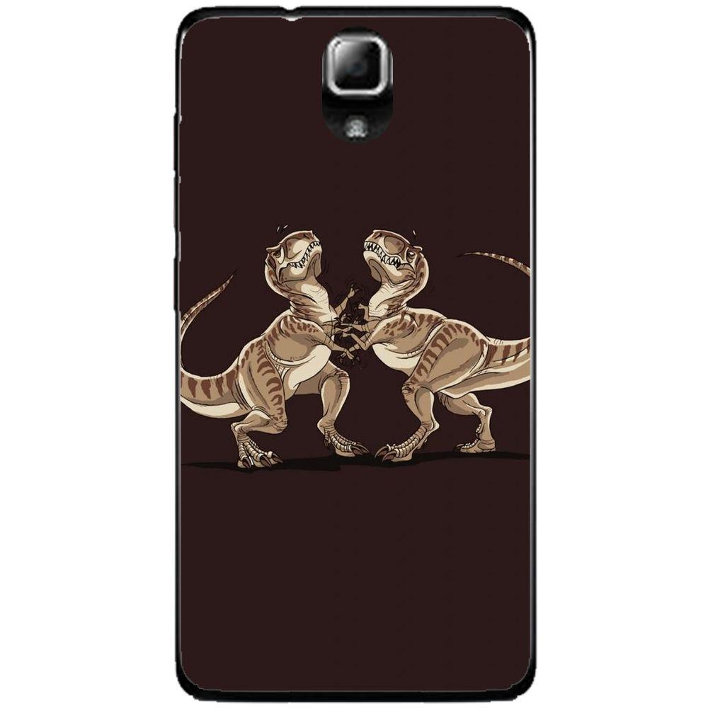 Phone case Dinosaurs Fight Lenovo A536