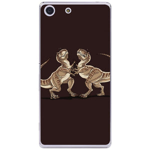 Phone case Dinosaurs Fight Sony Xperia M5