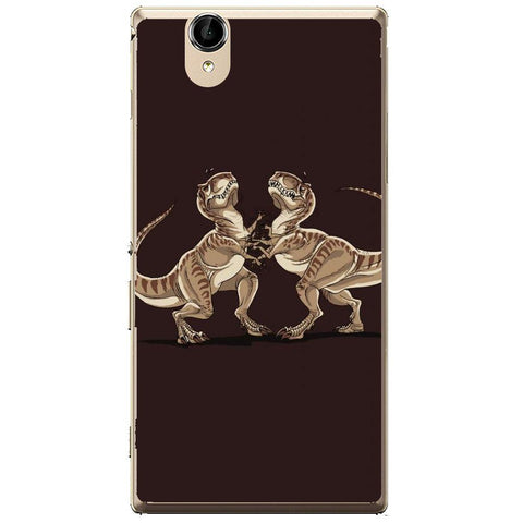 Phone case Dinosaurs Fight Sony Xperia T2 Ultra
