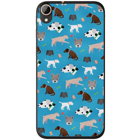 Phone Case Dog Pattern HTC Desire 728