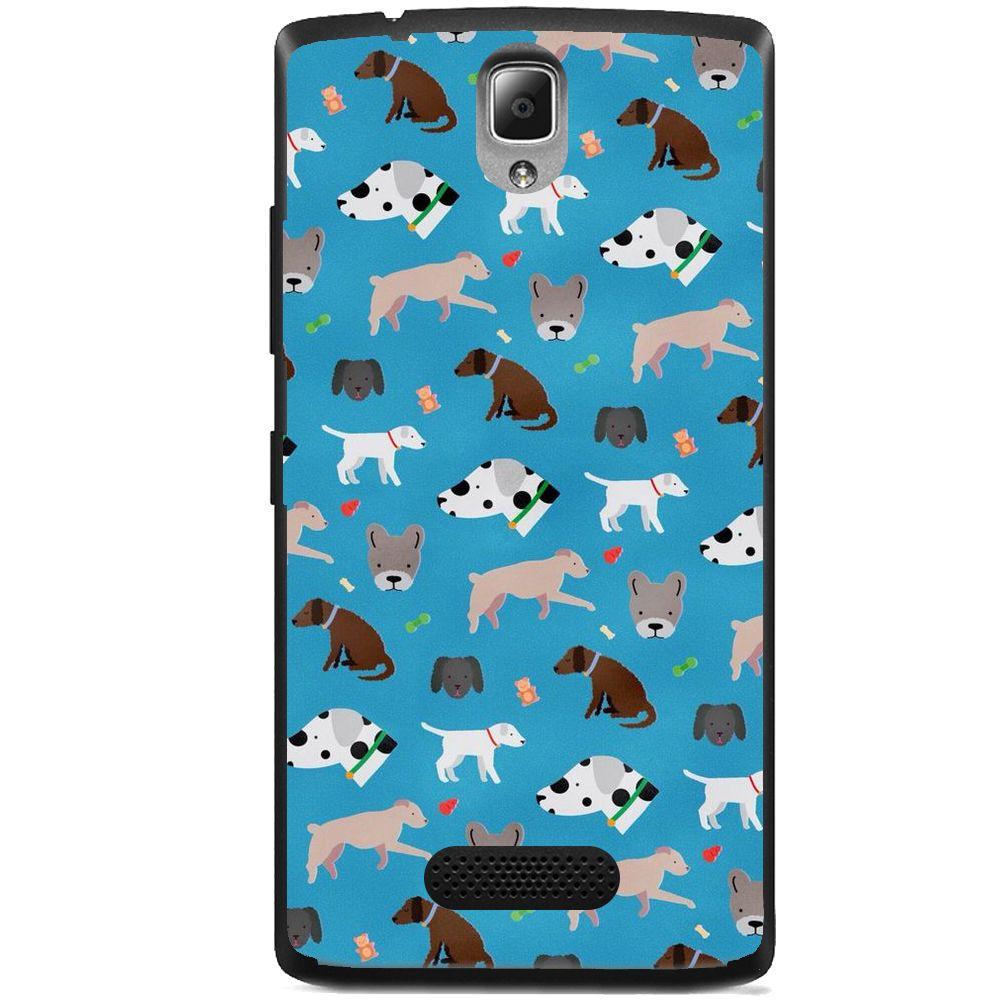 Phone Case Dog Pattern Lenovo A1000 Vibe A