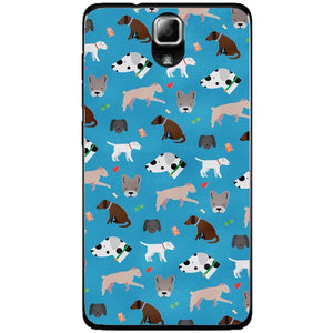 Phone Case Dog Pattern Lenovo A536