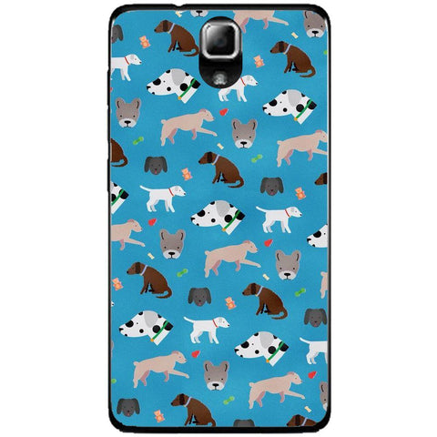 Phone Case Dog Pattern Lenovo A536