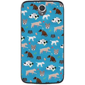 Phone Case Dog Pattern Lenovo A859