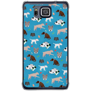 Phone Case Dog Pattern Samsung Galaxy Alpha G850