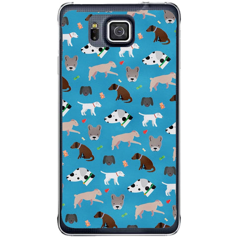 Phone Case Dog Pattern Samsung Galaxy Alpha G850