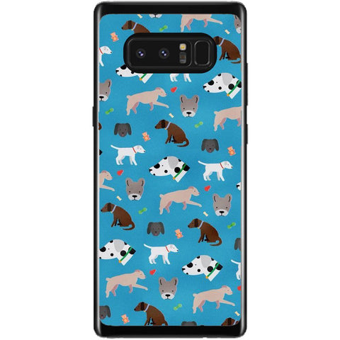 Phone Case Dog Pattern Samsung Galaxy Note 8