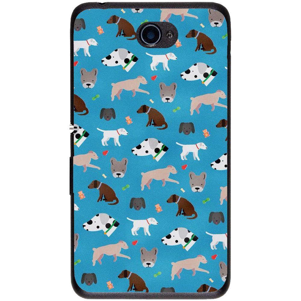 Phone Case Dog Pattern Sony Xperia E4 E2104 5