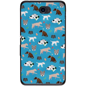Phone Case Dog Pattern Sony Xperia E4 E2104 5