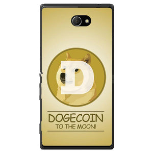 Phone Case Dogecoin Sony Xperia M2 Dual D2302