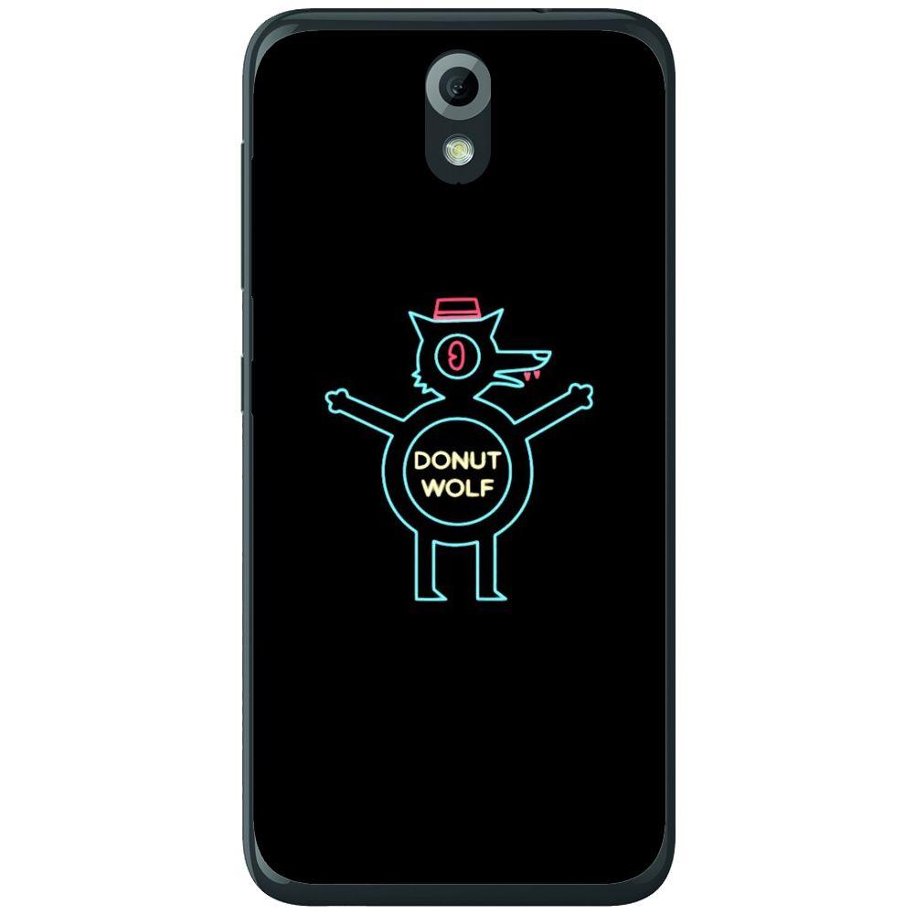 Phone Case Donut Wolf HTC Desire 620g