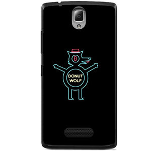 Phone Case Donut Wolf Lenovo A1000 Vibe A